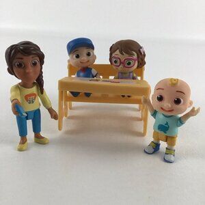 Cocomelon School Time Playset Ms Appleberry Bella JJ Tom Figures 2021 Moonbug